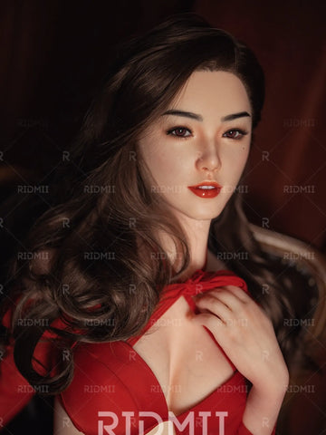 F8501-166cm/33kg Silicone Head TPE Body Full Size Adult Sex Doll Louisa | Ridmii