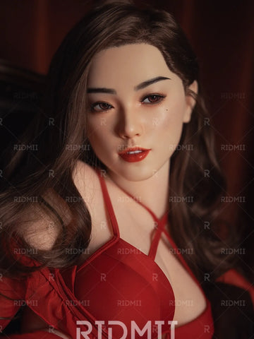 F8501-166cm/33kg Silicone Head TPE Body Full Size Adult Sex Doll Louisa | Ridmii