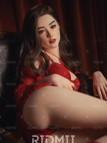 F8501-166cm/33kg Silicone Head TPE Body Full Size Adult Sex Doll Louisa | Ridmii
