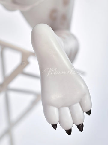 F763-165cm(5ft5)-45kg D Cup Silicone Leopard Girl Furry Animal ROS BBW Sex Doll |Moonvale Doll