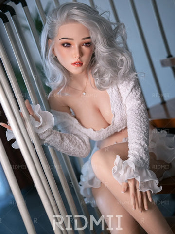 F8502-164cm/37kg Silicone Full Size Adult Sex Doll Arin | Ridmii