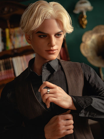 F7631-168cm/5ft5 47kg Silicone Male Sex Doll with Automatic Insertion | SY Doll