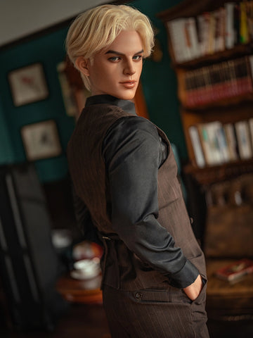 F7631-168cm/5ft5 47kg Silicone Male Sex Doll with Automatic Insertion | SY Doll