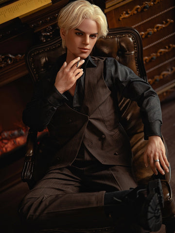 F7631-168cm/5ft5 47kg Silicone Male Sex Doll with Automatic Insertion | SY Doll