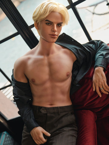 F7631-168cm/5ft5 47kg Silicone Male Sex Doll with Automatic Insertion | SY Doll