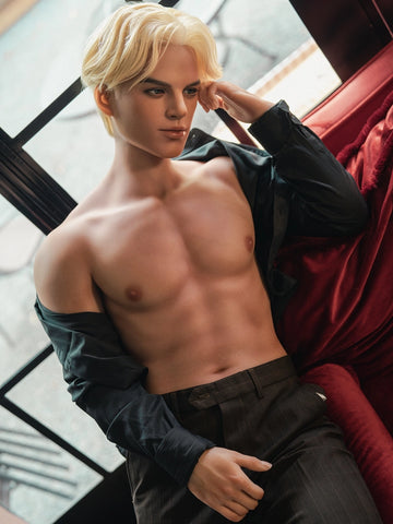 F7631-168cm/5ft5 47kg Silicone Male Sex Doll with Automatic Insertion | SY Doll