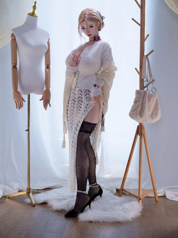 F7733—162cm/5ft3 30kg Realisic Silicone Lightweitht Asian Sex Doll Enshio | Jiusheng Doll