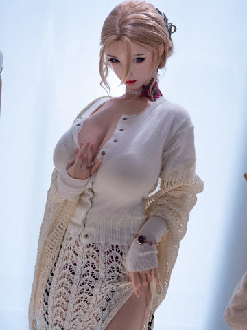 F7733—162cm/5ft3 30kg Realisic Silicone Lightweitht Asian Sex Doll Enshio | Jiusheng Doll