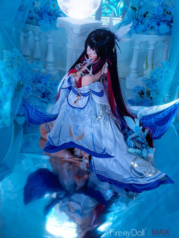 F733—165cm/5ft4-37kg D Cup Closed-Eye Silicone Realistic Sex Doll Asian  | Firefly Diary Max