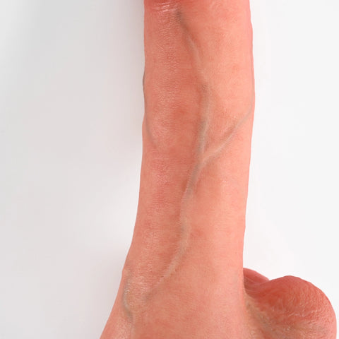 V29-3.4lbs Single Silicone Male Sex Doll Feet with Large Dildo for Foot Sex
