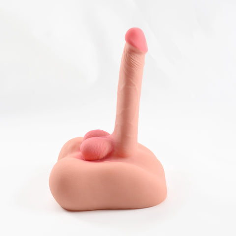 D335(3.3 LBS丨7.5'') Flesh Upgraded King Kong Gunner Male Butt with Dildo