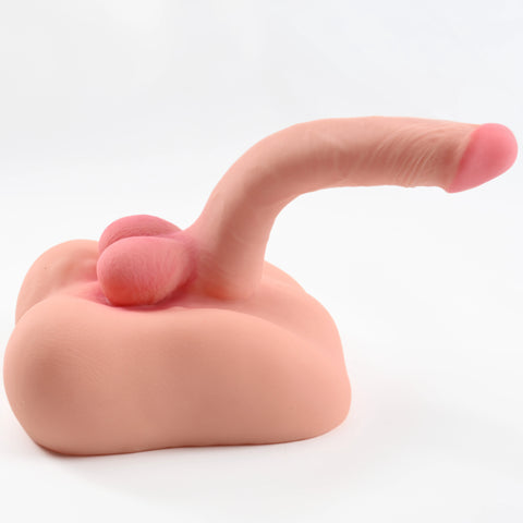 D335(3.3 LBS丨7.5'') Flesh Upgraded King Kong Gunner Male Butt with Dildo