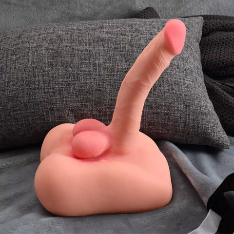 D335(3.3 LBS丨7.5'') Flesh Upgraded King Kong Gunner Male Butt with Dildo