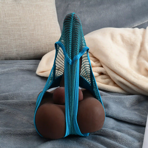 D337(3.3 LBS丨7.5'') Dark Brown Upgraded King Kong Gunner Male Butt with Dildo