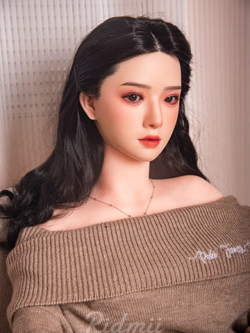 F8524-163cm/36kg  Silicone Head TPE Body Full Size Adult Sex Doll Muncey | Ridmii