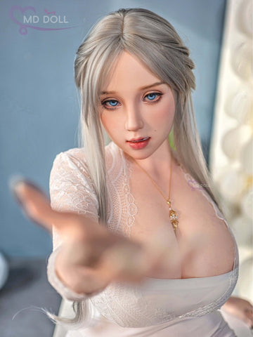 F8080-162cm/5ft3-40.5kg H Cup M16 Plump Body Asian Best BBW Sex Doll | MD Doll