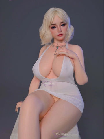 F8082-162cm/5ft3-40.5kg H Cup M20 Plump Body Asian BBW Huge Breast Sex Doll | MD Doll