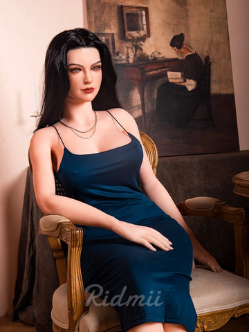 F7563-163cm/36kg Silicone Head TPE Body Full Size Adult Sex Doll Karynplus | Ridmii
