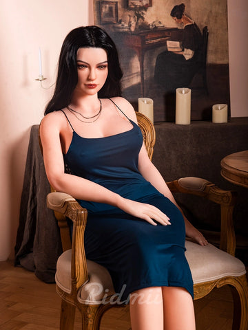 F7563-163cm/36kg Silicone Head TPE Body Full Size Adult Sex Doll Karynplus | Ridmii