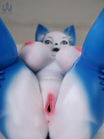F7644-8kg D Cup Silicone Realistic Blue Cat Anime-Style Furry  Sex Doll｜Doll Castle