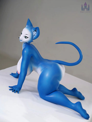 F7644-8kg D Cup Silicone Realistic Blue Cat Anime-Style Furry  Sex Doll｜Doll Castle