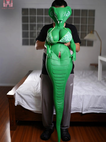 F9447-160cm/5ft3-44kg Skalor K Cup Silicone Snake Hentai sex doll｜Doll Castle