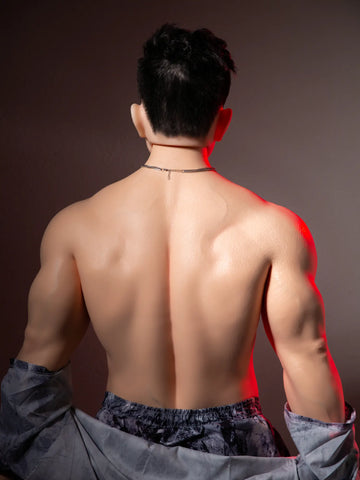 F5998-175cm/5ft9-49kg Full Size Hair transplant ROS Sex With Silicone Male Sex Doll | Qita doll