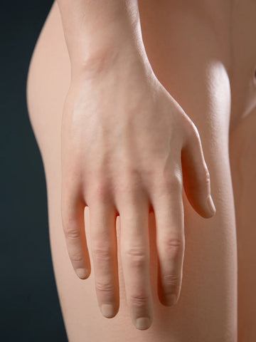 F4619-170cm/5ft7-44kg フェムボーイ フルサイズ シリコン製男性セックス人形付き | Qita 人形