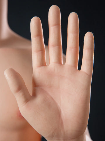 F4619-170cm/5ft7-44kg フェムボーイ フルサイズ シリコン製男性セックス人形付き | Qita 人形