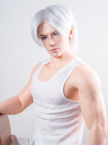 F4619-170cm/5ft7-44kg フェムボーイ フルサイズ シリコン製男性セックス人形付き | Qita 人形