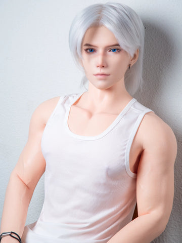 F4619-170cm/5ft7-44kg フェムボーイ フルサイズ シリコン製男性セックス人形付き | Qita 人形