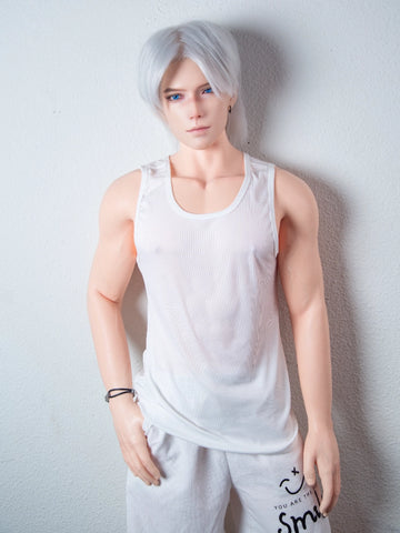 F4619-170cm/5ft7-44kg フェムボーイ フルサイズ シリコン製男性セックス人形付き | Qita 人形