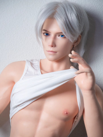 F4619-170cm/5ft7-44kg フェムボーイ フルサイズ シリコン製男性セックス人形付き | Qita 人形