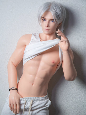 F4619-170cm/5ft7-44kg フェムボーイ フルサイズ シリコン製男性セックス人形付き | Qita 人形