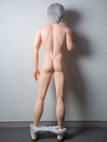 F4619-170cm/5ft7-44kg フェムボーイ フルサイズ シリコン製男性セックス人形付き | Qita 人形