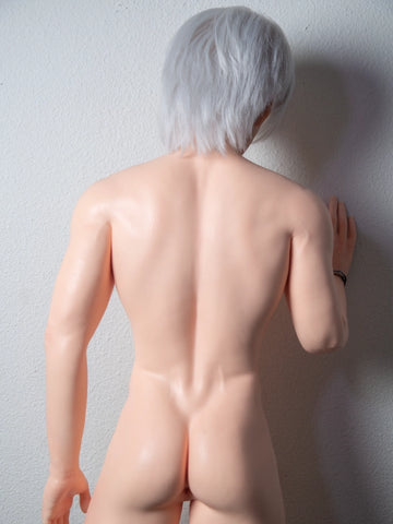 F4619-170cm/5ft7-44kg フェムボーイ フルサイズ シリコン製男性セックス人形付き | Qita 人形