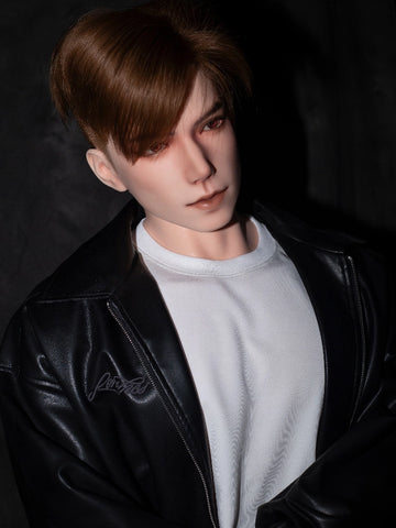 F7748-185cm/6ft1-41kg Life-Size Full Silicone Male Sex Doll Leo with 8.27in Detachable Penis | Qita doll