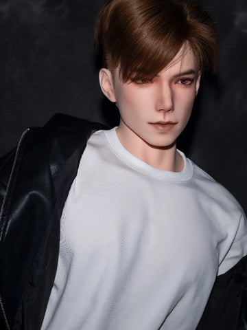 F7748-185cm/6ft1-41kg Life-Size Full Silicone Male Sex Doll Leo with 8.27in Detachable Penis | Qita doll