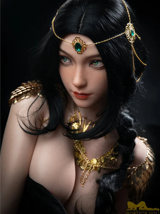 F1284-166cm D Cup Kitty Coser Silicone Sex Doll【IN STOCK USA】｜Irontech Doll