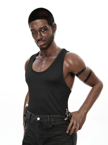 Ebony Silicone Male Sex Doll