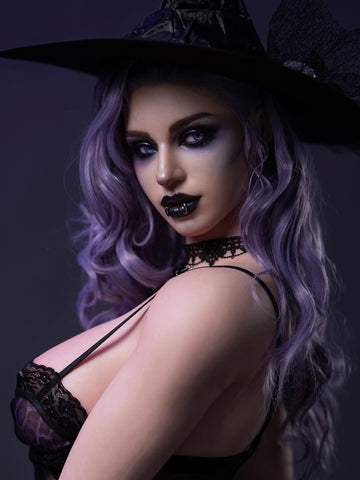 F1725—165cm/5フィート4 カルメン Fカップ シリコン可動ジョーズ セックスドール|Zelex Doll 