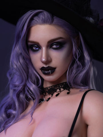 F1725—165cm/5フィート4 カルメン Fカップ シリコン可動ジョーズ セックスドール|Zelex Doll 