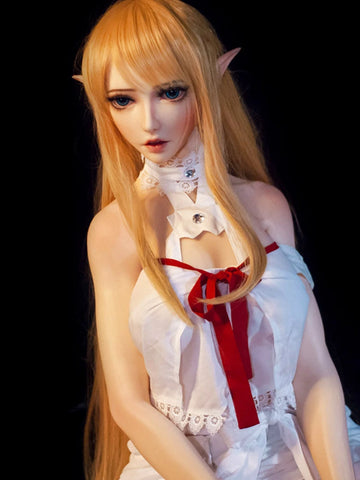 F038-Ava150cm/4ft9 High-quality TPE Real Blonde Elf Alien Sex Doll