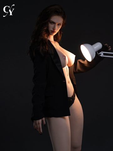 F5804—176cm/5.77ft--41kg E Cup Silicone Realistic with ROS Head Sex Doll  | TOP-CYDOLL