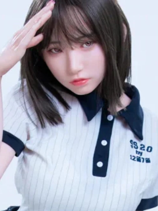 H933 Sex Doll Head-Silicone- Cute Girl【Irontech Doll Head】