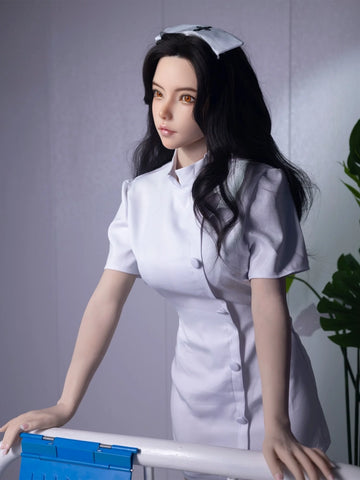 F4656- 166cm(5.4ft)-35kg Hui スキニー ヴァージン 輝く肌 リアルドール シリコン ミディアムブレスト 中国製セックスドール｜Qita Doll 