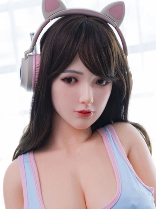 H966 Sex Doll Head-Silicone-E-Sprts Muse【Irontech Doll Head】