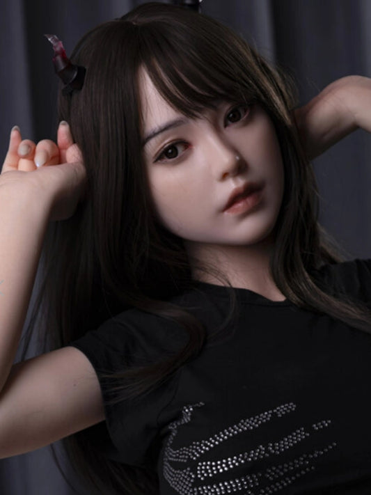 H965 Silicone Oral Sex Doll Head-Catty woman【Irontech Doll Head】