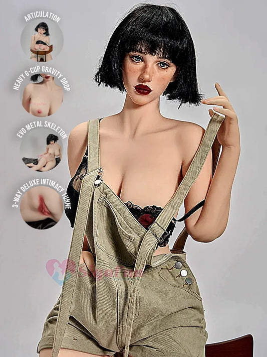 F2453-164cm(5.4ft)-39kg G Cup Cecily Life-Size Silicone Head Sexdoll Celebrity【IN STOCK US/EU】｜Sigafun Doll