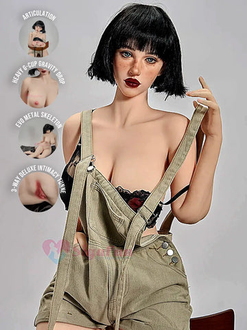 F2453-164cm(5.4ft)-39kg G Cup Cecily Life-Size Silicone Head Sexdoll Celebrity【IN STOCK US/EU】｜Sigafun Doll